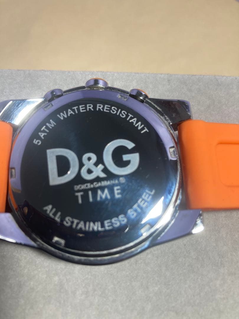 D&G サンドパイパーTIME WATCH Sandpiperクロノグラフ