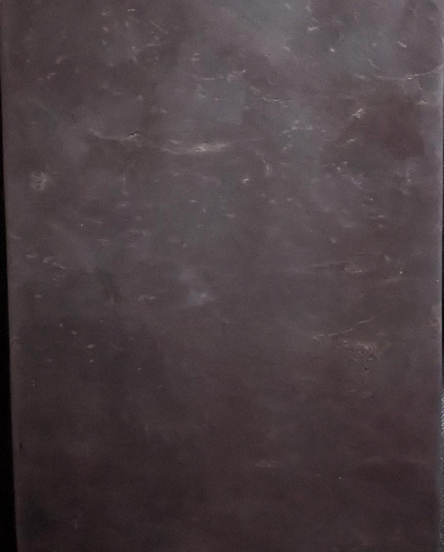 【Y】　　◆端渓硯（青花・冰紋・金線・魚脳凍の美石／十二吋／唐木共箱）