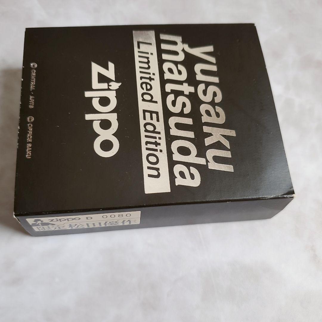 松田優作　zippo D 限定品　シリアルナンバー0080