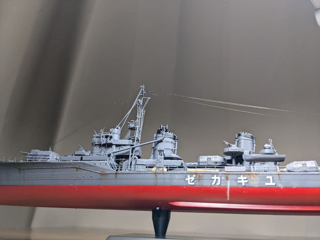 タミヤ　1/350雪風　完成品