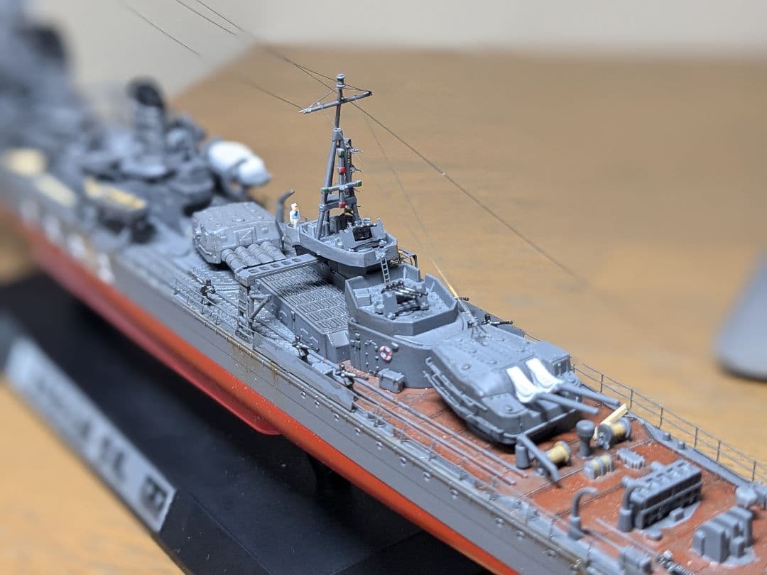 タミヤ　1/350雪風　完成品