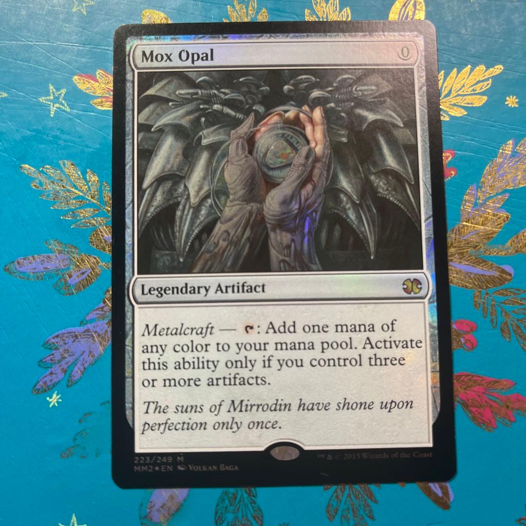 mtg オパールのモックス　foil 英語　MM2