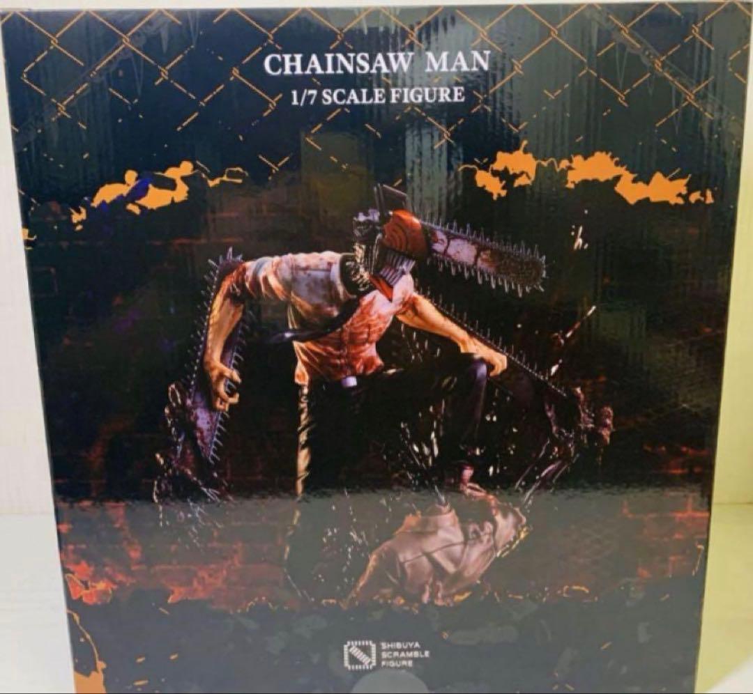 ポチタ付きチェンソーマン 渋谷スクランブル 1/7 フィギュア