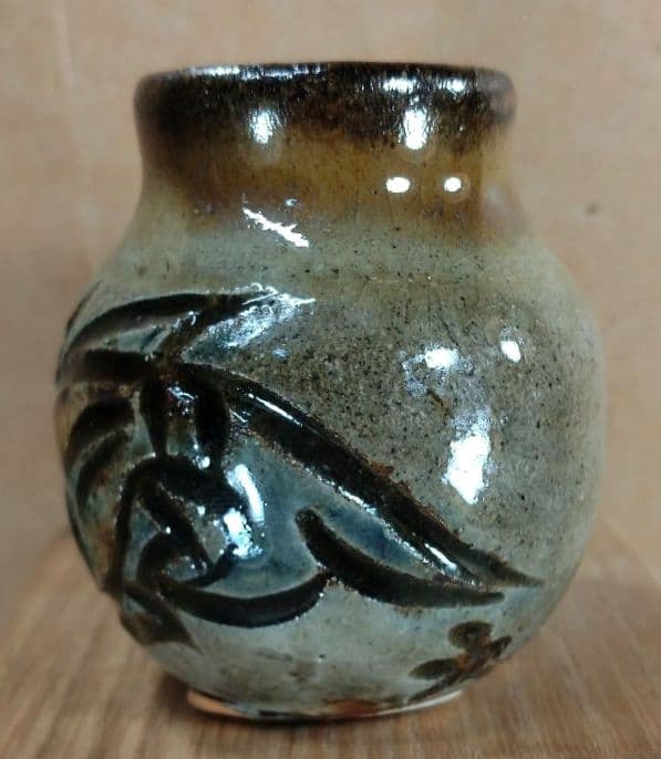 【本物保証】金城次郎 小壷 共箱 壷屋焼 琉球陶器人間国宝 美品 やちむん