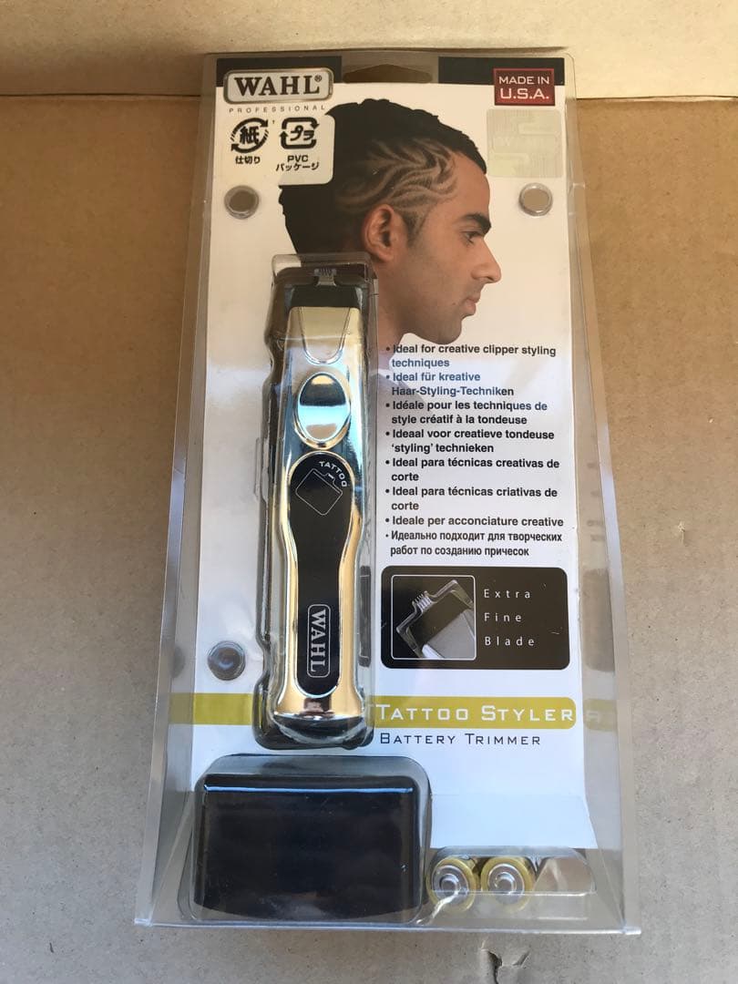 新品未開封　プロ業務用　ウォール　WHAL タトゥースタイラー　美容室　理容室