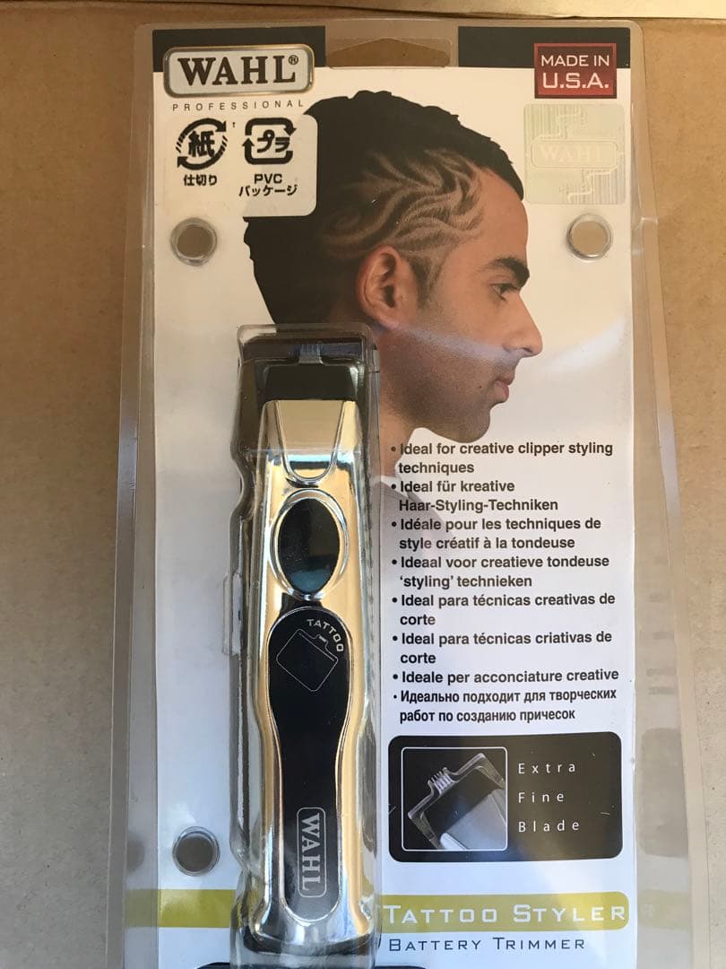 新品未開封　プロ業務用　ウォール　WHAL タトゥースタイラー　美容室　理容室