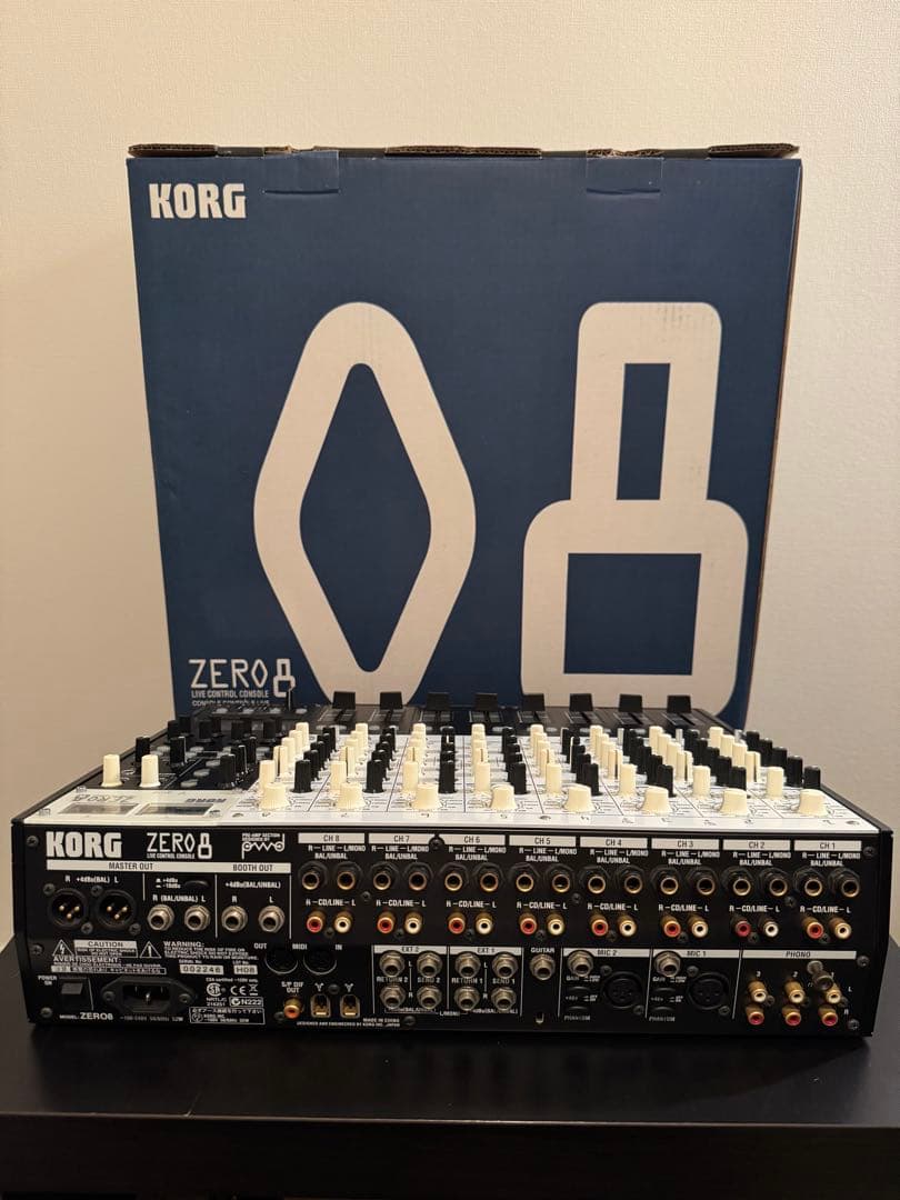 KORG ZERO 8 DJミキサー/LIVEコントローラー 動作確認済 箱あり