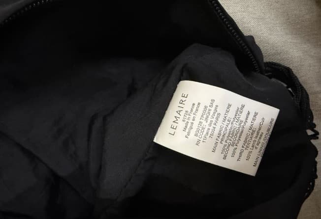 バッグ LEMAIRE Fortune Croissant FILT BAG