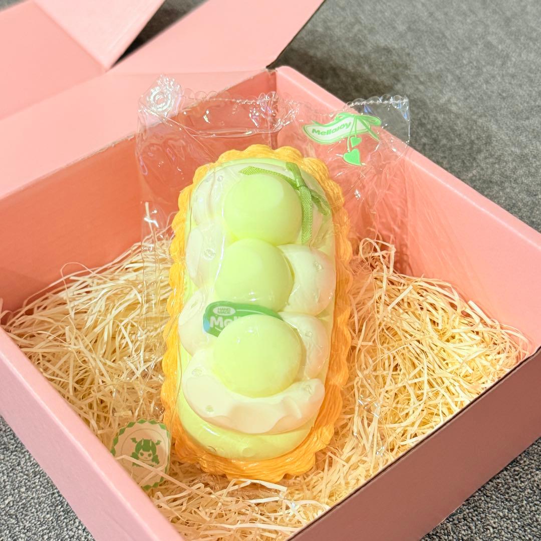 レアMellojoyメロジョイ/スクイーズ/フィンガータルト/メロン/melon