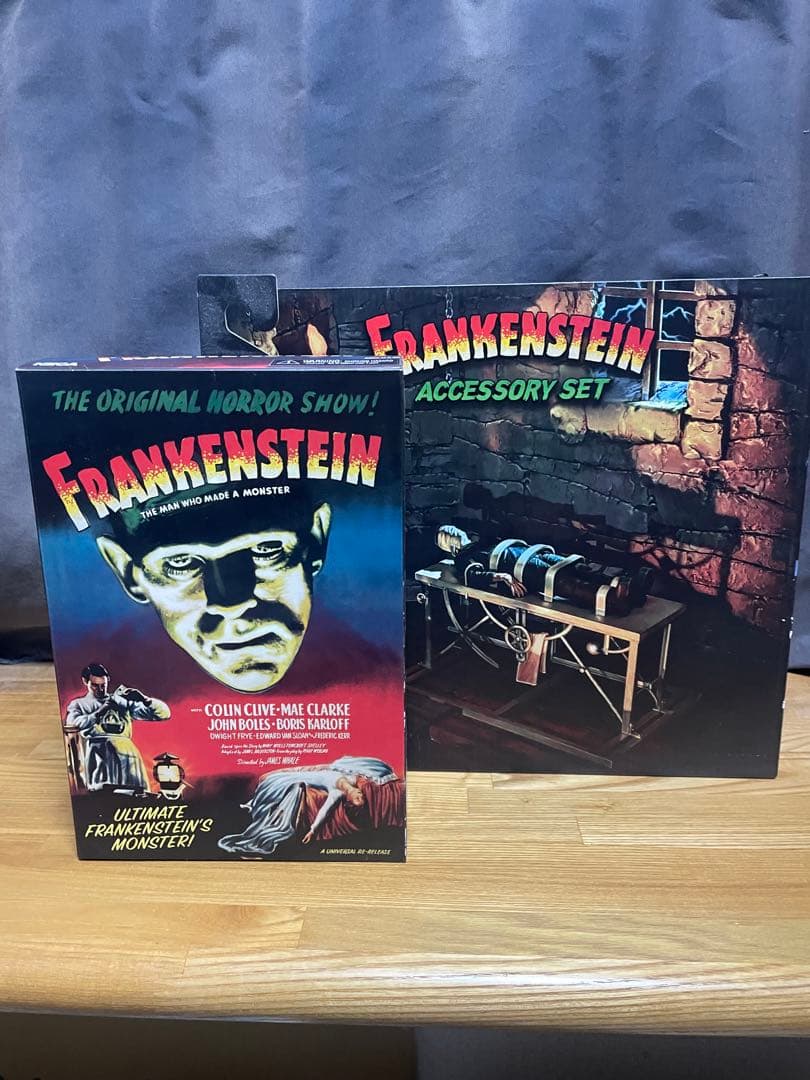 neca フランケンシュタインとアクセサリーパック