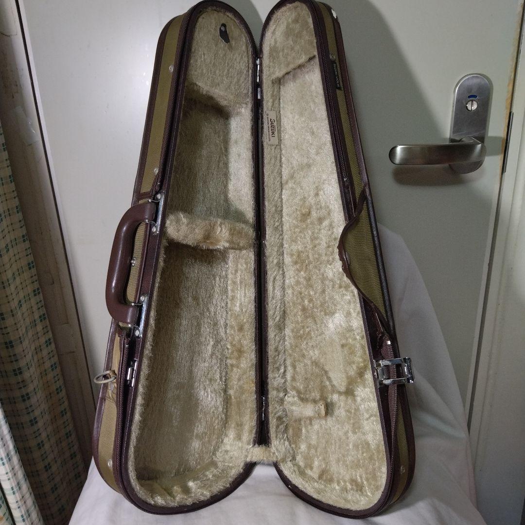 ♥5才前後の子供用スズキバイオリン1/8♥品番200弓ケ―スKUNの肩当て松脂付