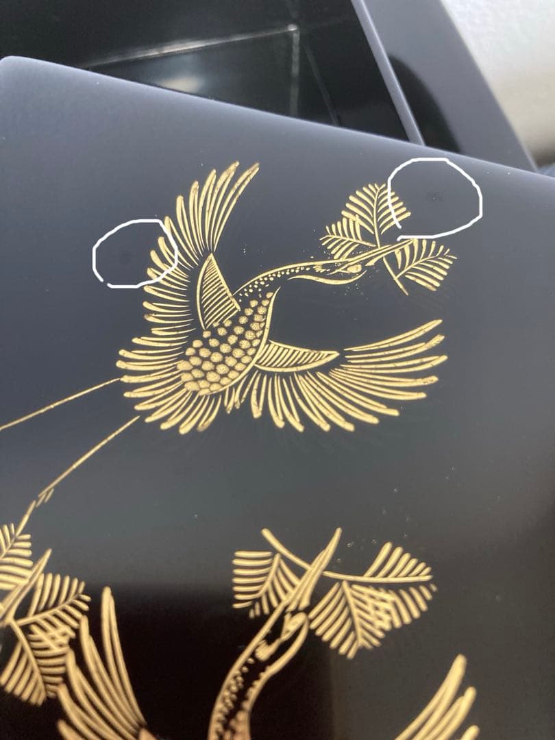 煙草盆　輪島塗　未使用品