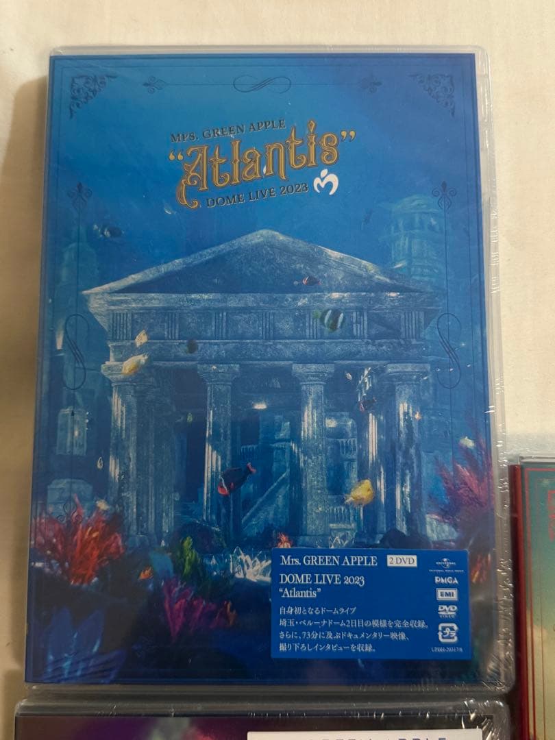 Mr. GREEN APPLE ライブDVD 3点セット
