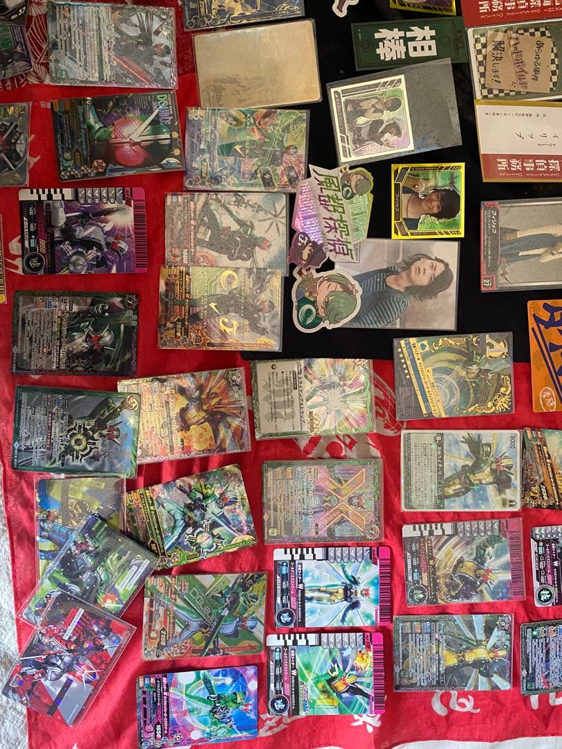 仮面ライダーダブル　カードコレクションまとめ売り　おまけ大量　バラ売り不可