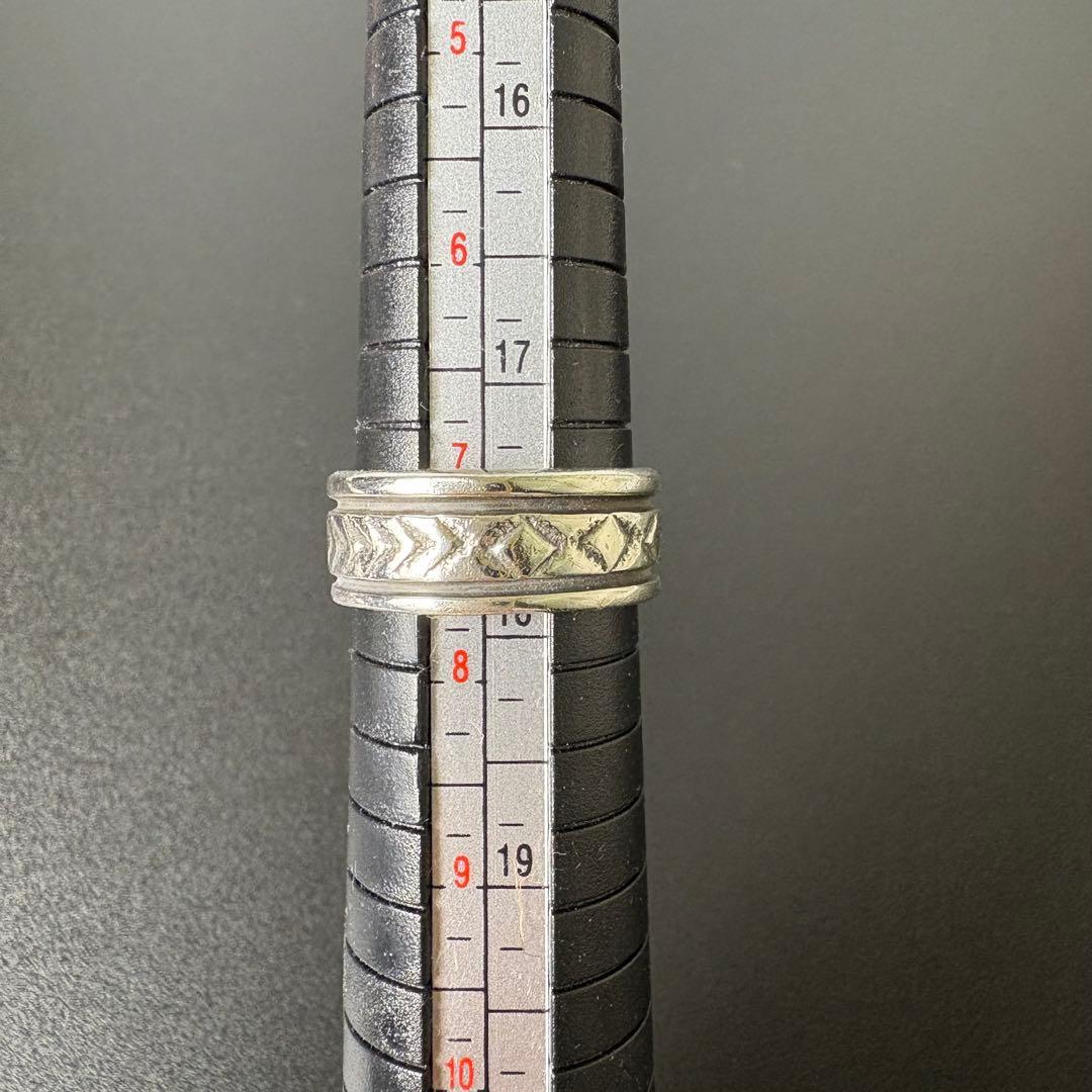 ナバホ　ブルースモーガン　リング　約15号　インディアンジュエリー