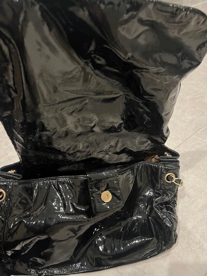 【美品】CHANEL シャネル　ブラック ハンドバッグ