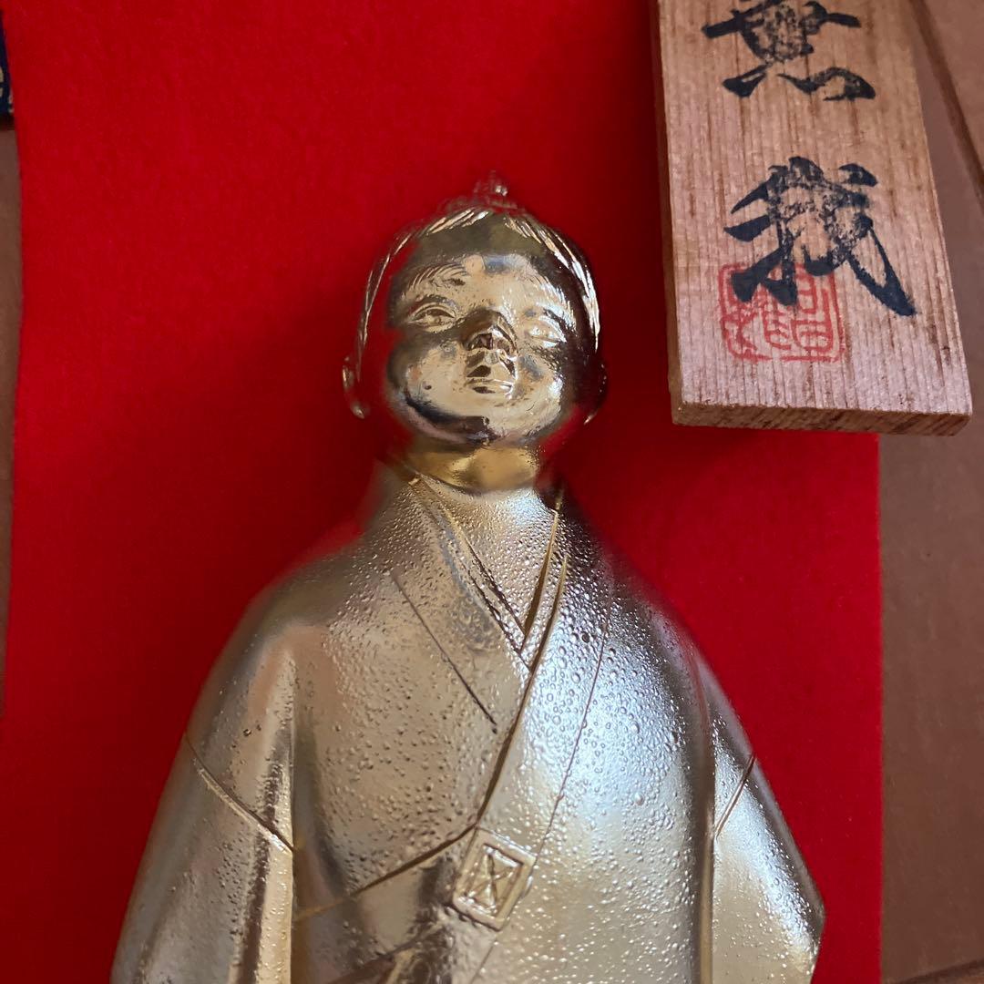 無我太子人形　ケース付