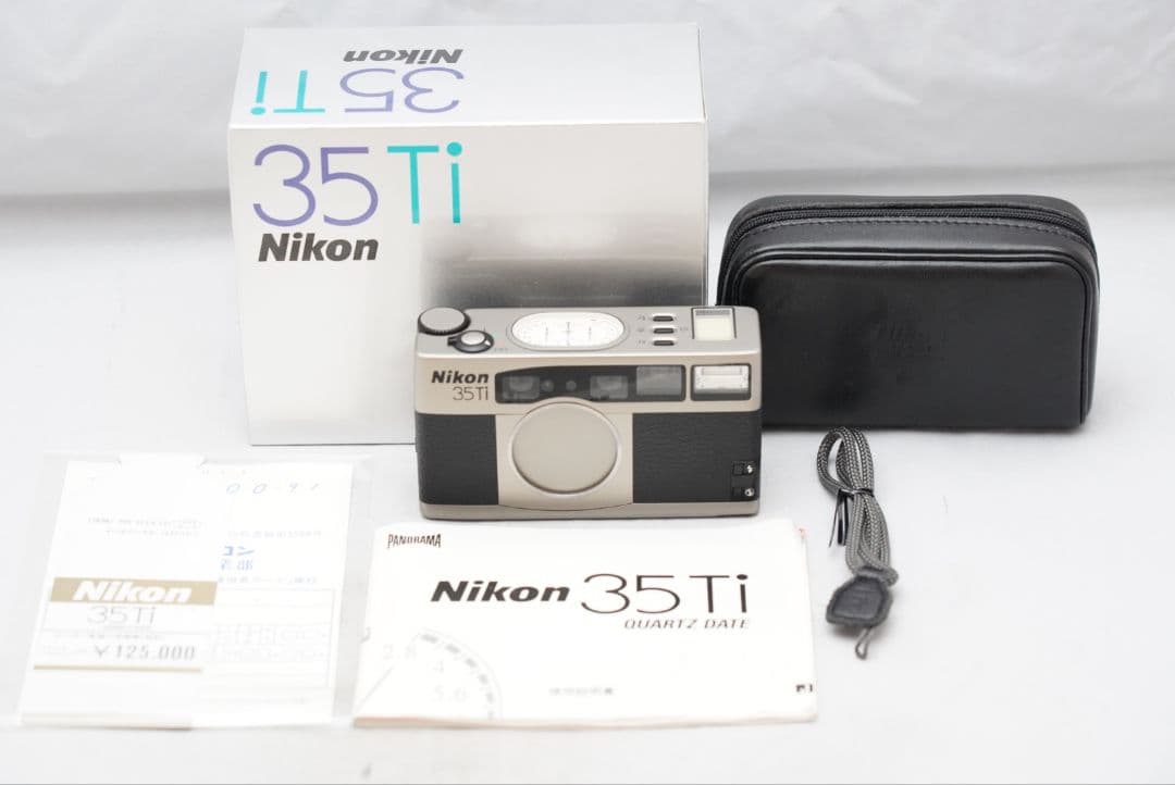 ☆付属品多数☆ ニコン 35 Ti ニッコール 35㎜ F=1:2.8 希少品