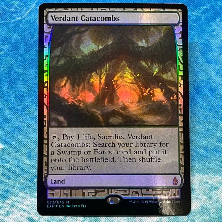 MTG 英語版 foil EXP 新緑の地下墓地