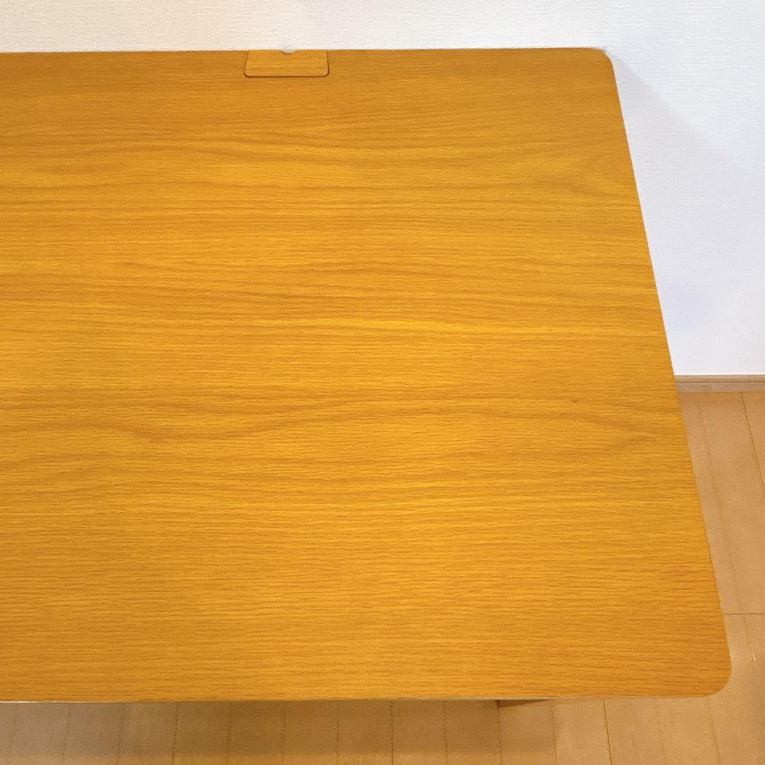 【美品】ベルメゾン パソコンデスク 木製 ナチュラル 学習机 120×50 cm