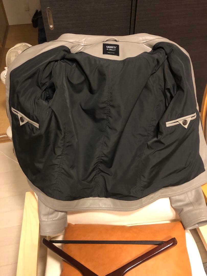 美品　EMMETI エンメティ シングルライダースGIAPPONE-078