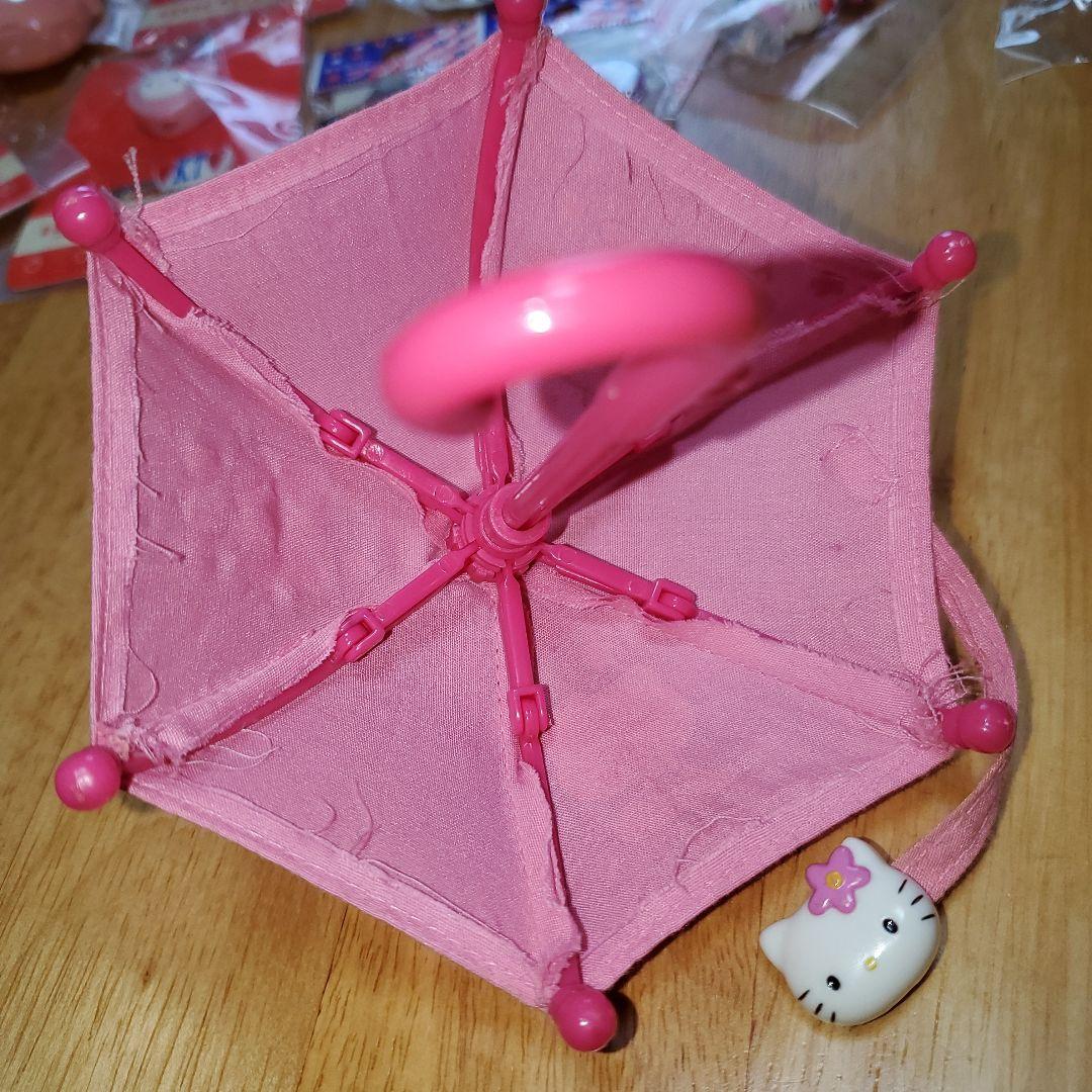 平成レトロ　平成女児　サンリオ　キティ　ノベルティ缶バッジ　キーホルダー　セット