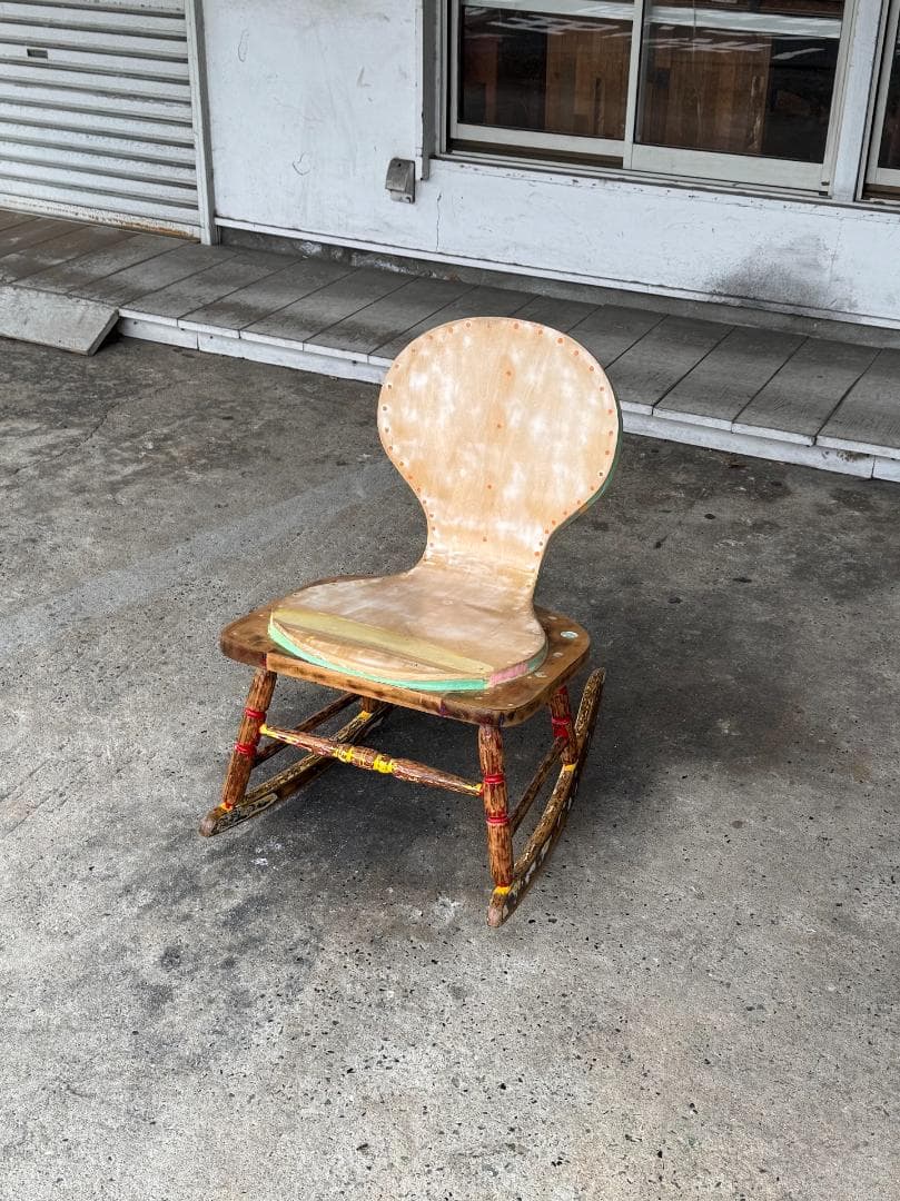 magma デザイン　アーティストユニット ロッキングチェア アート作品