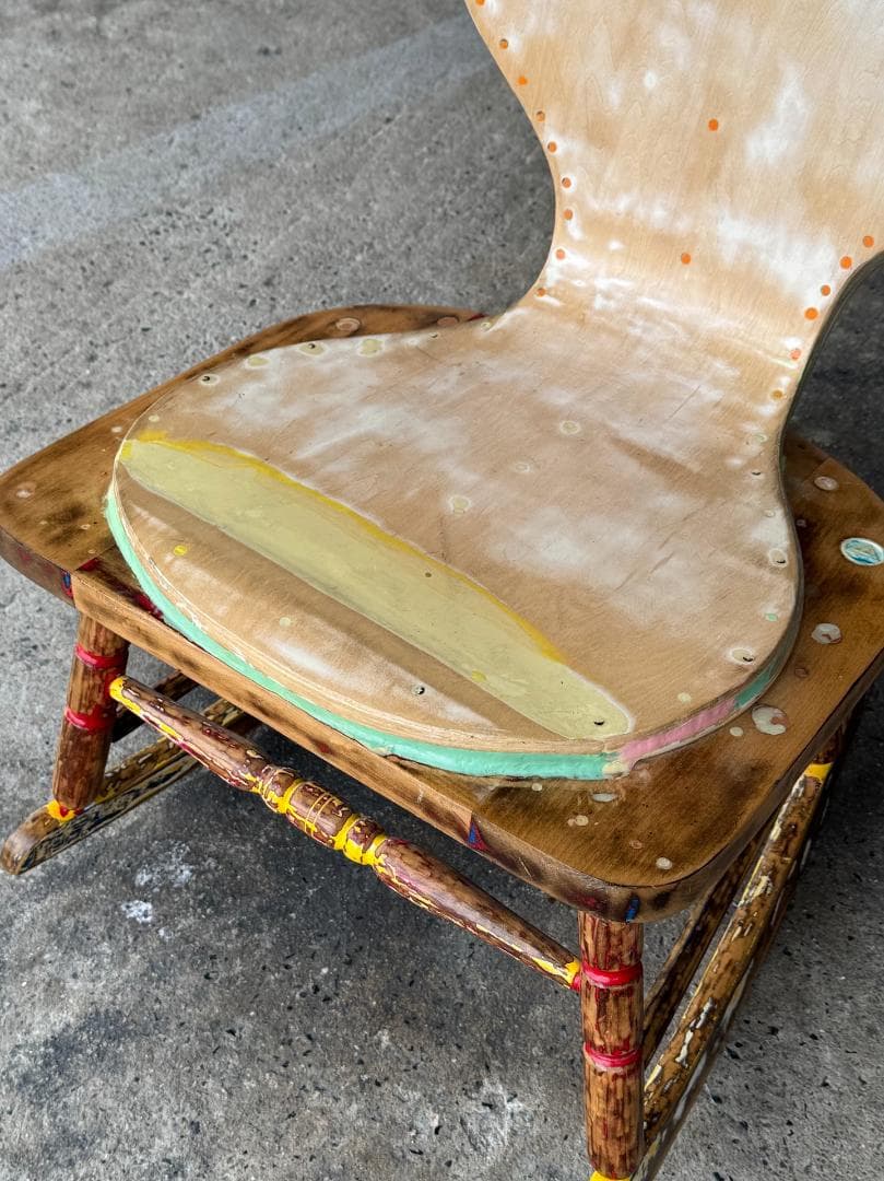 magma デザイン　アーティストユニット ロッキングチェア アート作品