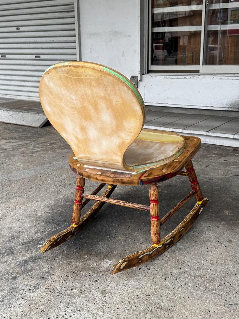 magma デザイン　アーティストユニット ロッキングチェア アート作品