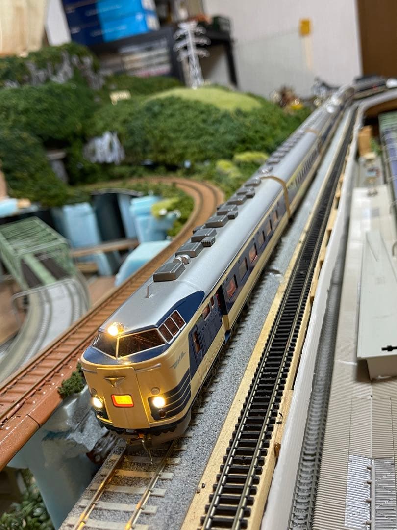 KTM 581系HO＋おまけ機関車4両＋更におまけ1両