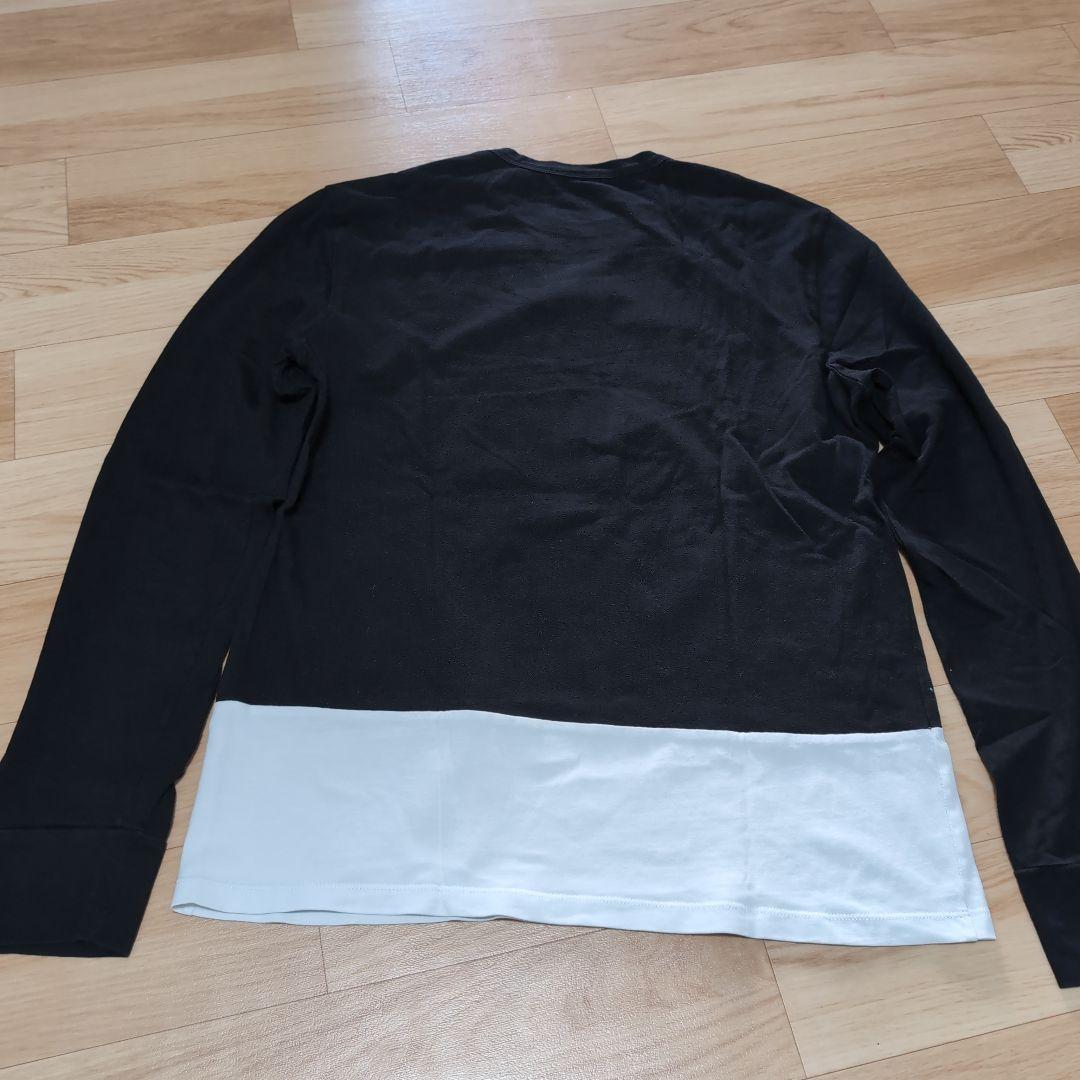 専用ページ モンクレール　長袖Tシャツ MONCLER 黒 白