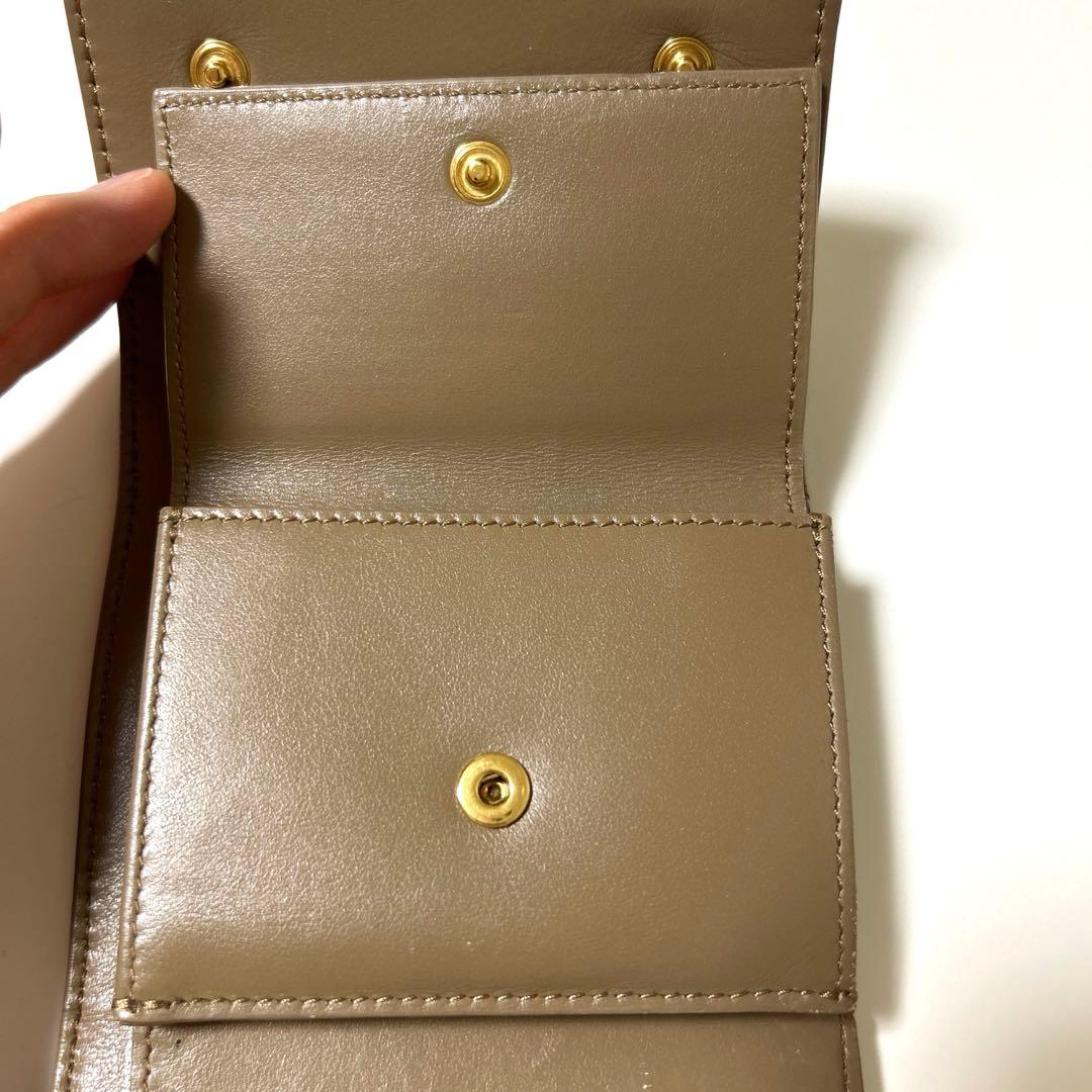 【お値下げ】CELINE セリーヌ スモールトリフォールドウォレット