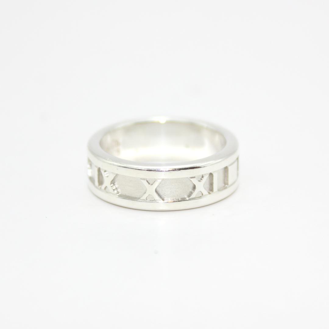 美品 Tiffany&Co. ティファニー アトラス シルバー リング指輪10号