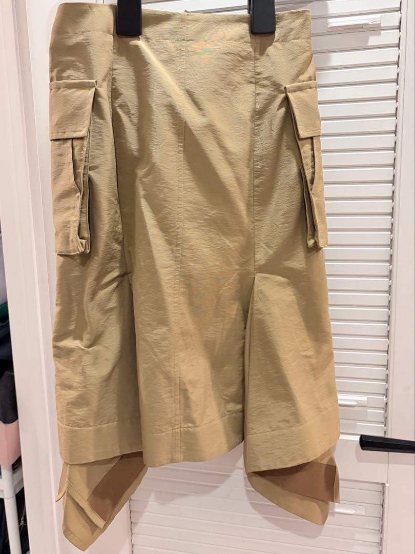 値下げ　Sacai サカイ　グログランミニスカート　サイズ2 size2