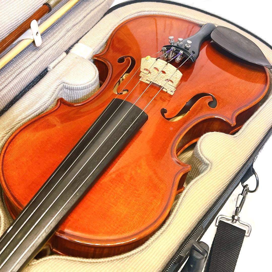 【極美品】SUZUKI NO.540 4/4 バイオリン　1973年　スズキ虎杢