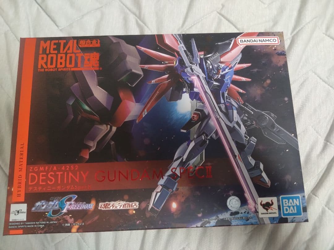 メタルロボット魂　デスティニーガンダムspec2 ゼウスシルエット　光の翼セット