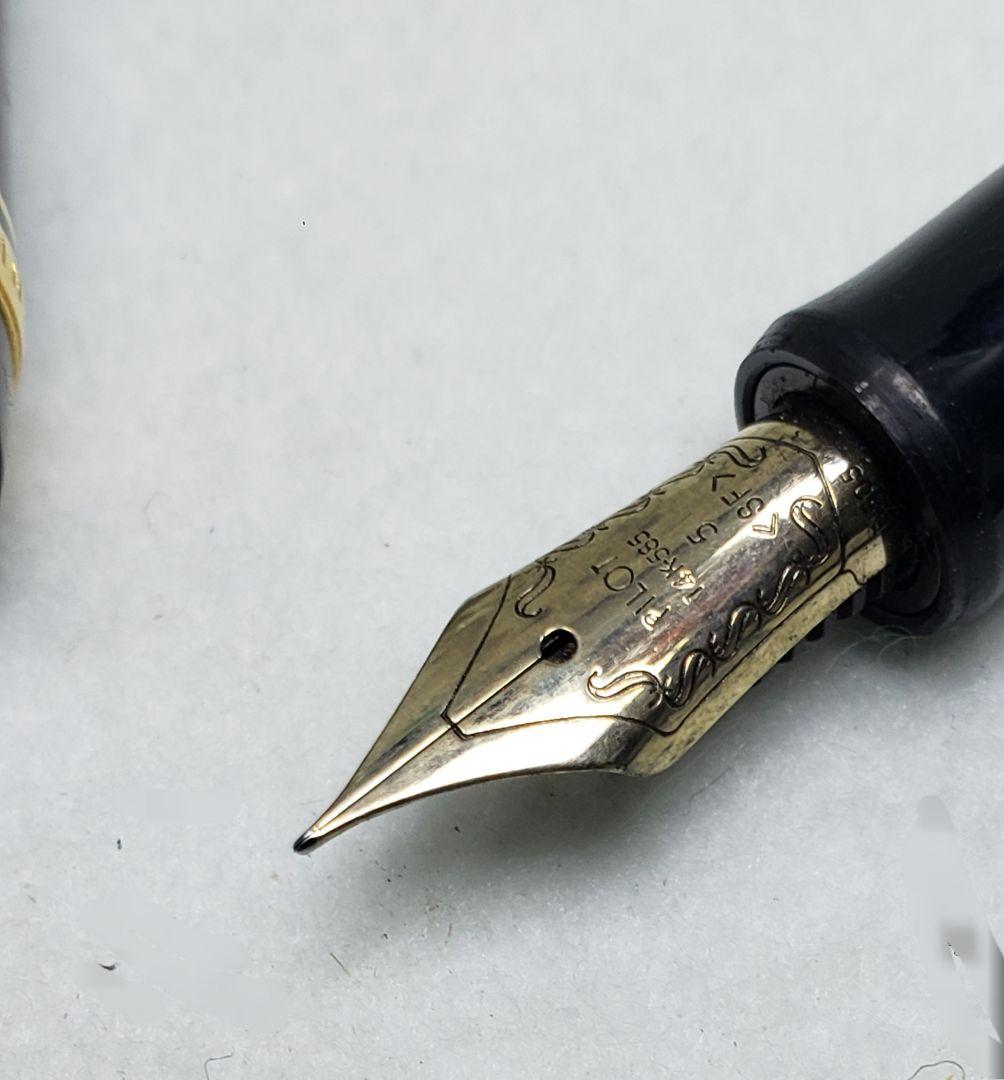 PILOT万年筆　カスタム74 14K-585 SF 細字・軟