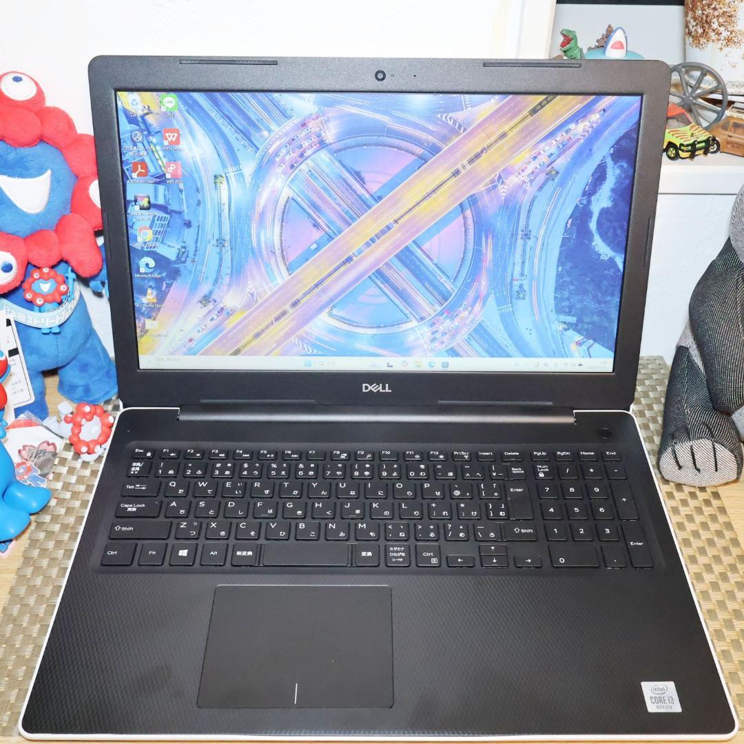 美品！Win11公式対応10世代i3/メ8G/新品SSD/無線/カメラ/HDMI