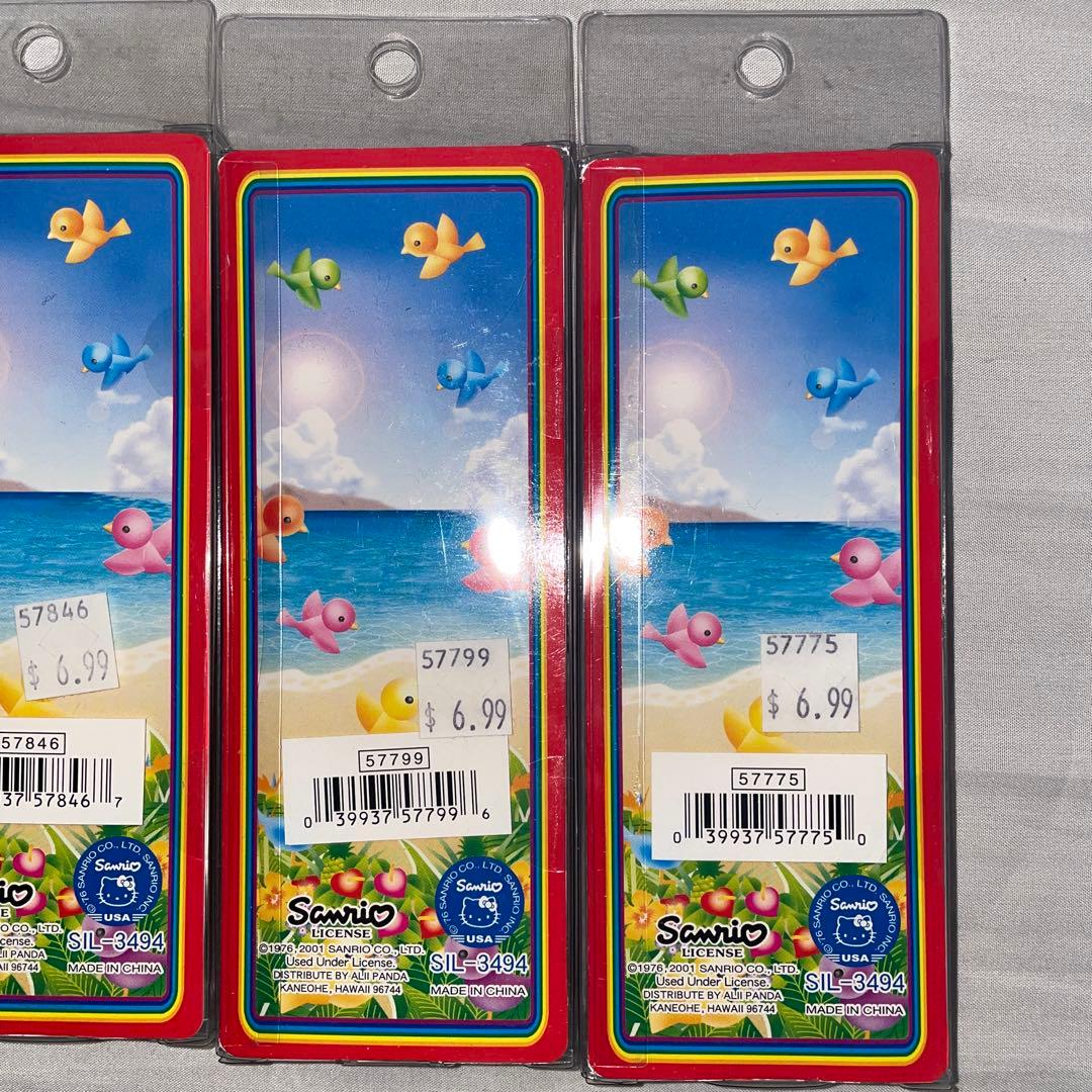 キティ　ハワイ　根付　パイナップル　プルメリア　ココナッツ　アロハ