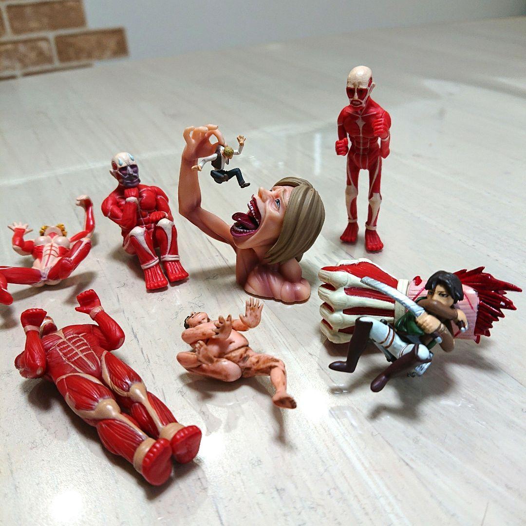 進撃の巨人 フィギュア 7体セット