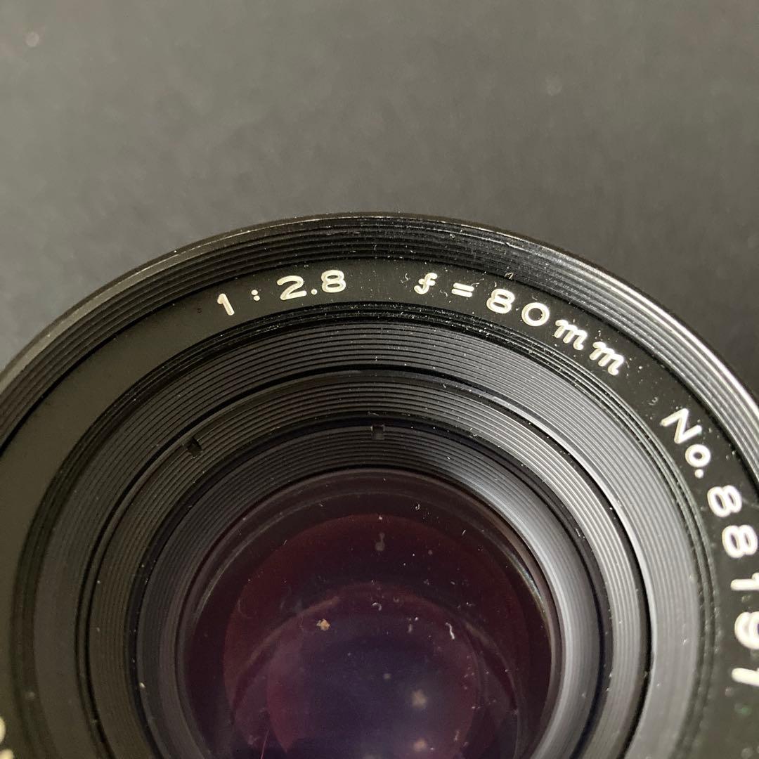 MAMIYA Sekor C 80mm f/2.8 レンズ
