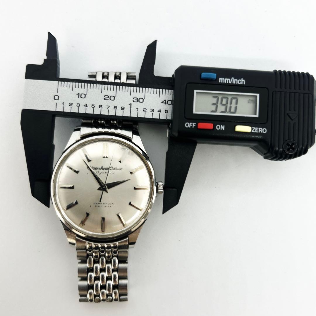 シチズン スーパーデラックス シルバー 25石 手巻き 稼働品 CITIZEN
