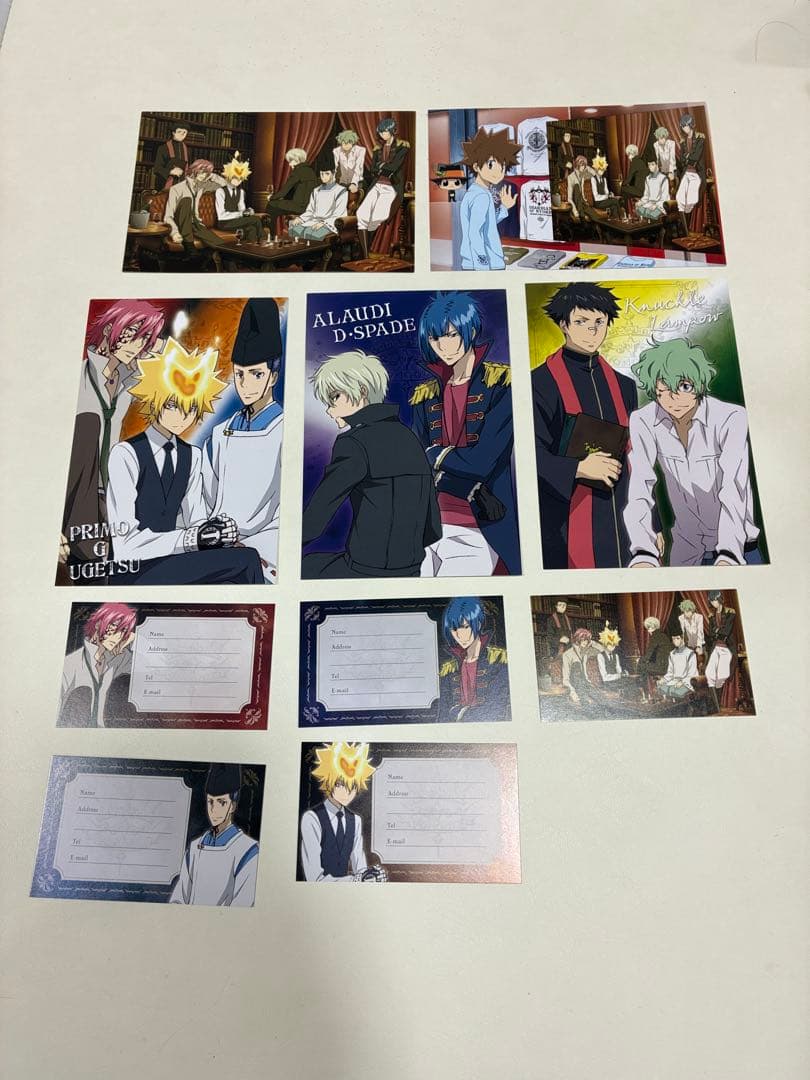 リボーン リボTコレクションvol.4 ポストカードセット メッセージカード