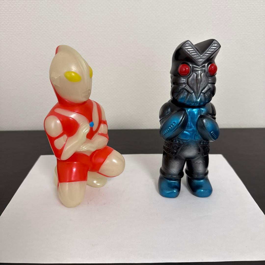 ゆ*ー様 U.S.TOYS ウルトラマン　バンタン星人　フィギュアセット