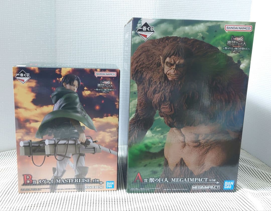 一番くじ　進撃の巨人　獣の巨人は俺が仕留める　コンプリートセット