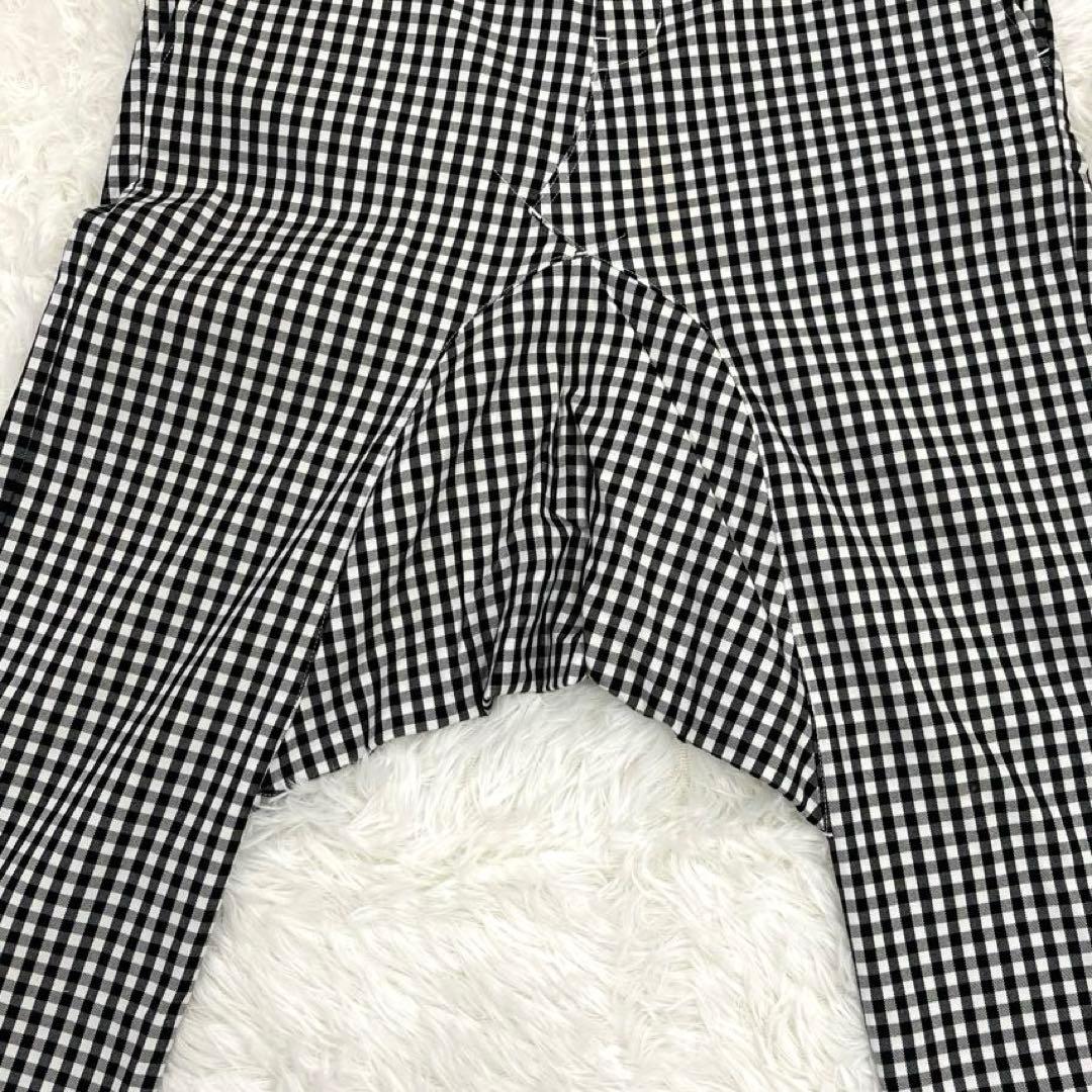 【美品】ガンリュウ・サルエルパンツ・ショートパンツ・ギンガムチェック・14SS