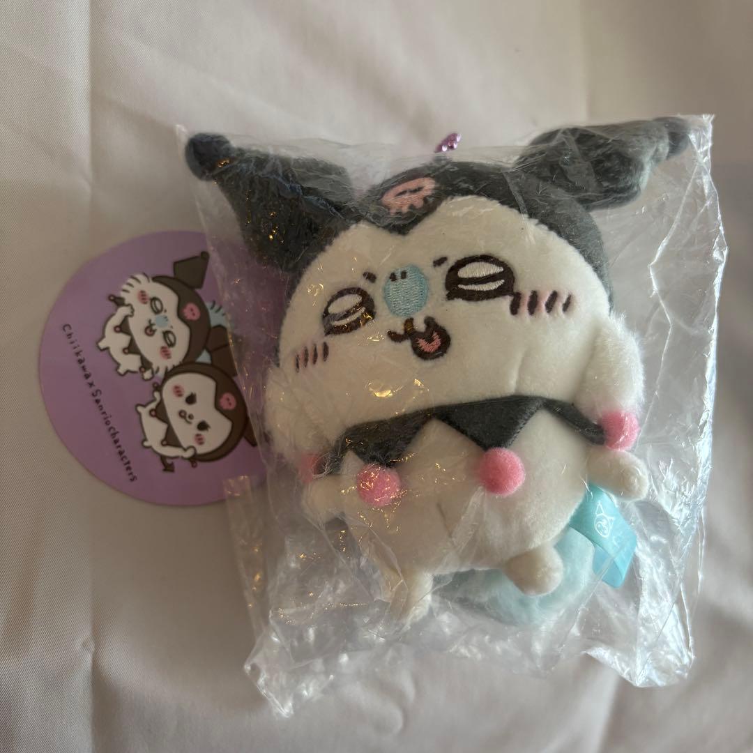 ちいかわ×サンリオ　モモンガ・クロミ