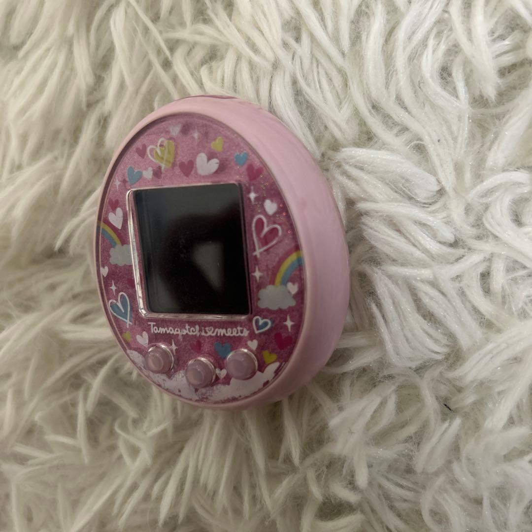 【美品】たまごっちみーつ メルヘン　ピンクカラー　動作確認済み　①