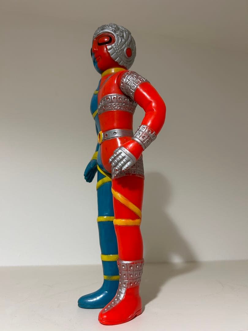 【全長28cmデカい】　キカイダー　当時物　タカトク　ソフビ　特撮　旧バンダイ
