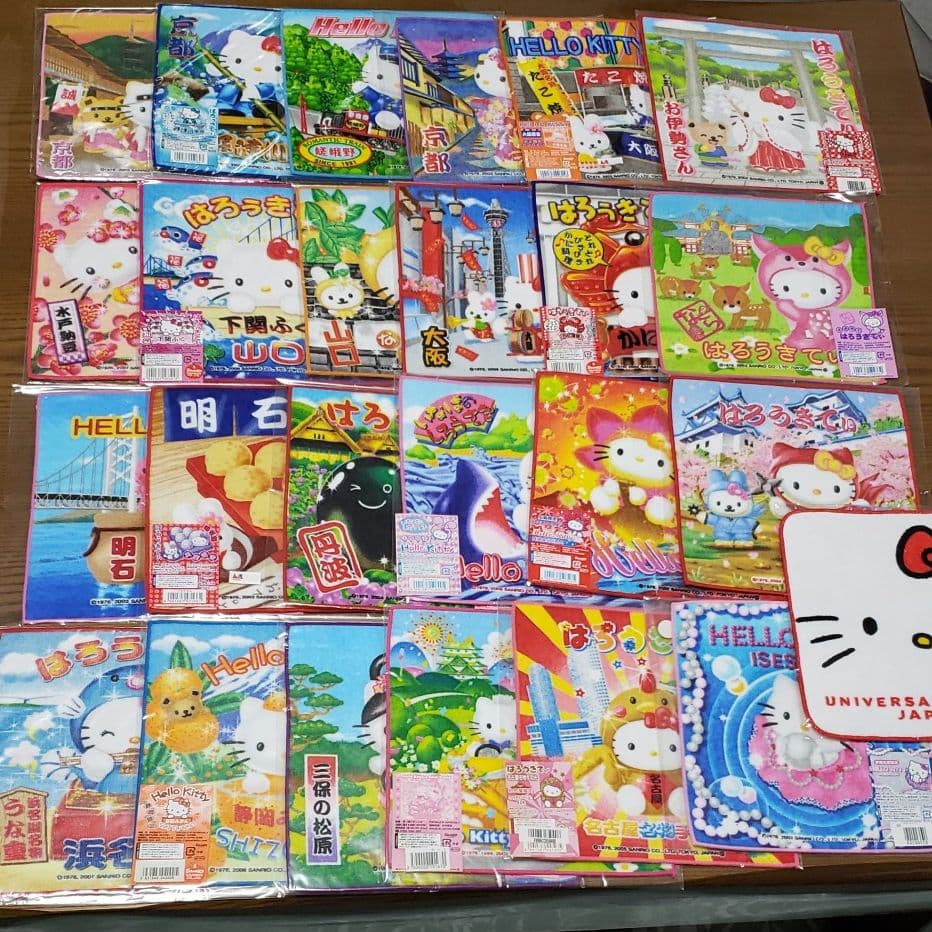 キティちゃんミニタオル